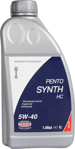 Изображение товара Моторное масло Pentolub Pentosynth HC 5W40 / 36384 (1л)