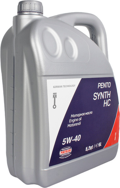 Изображение товара Моторное масло Pentolub Pentosynth HC 5W40 / 36545 (5л)