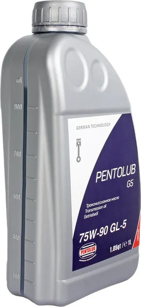 Изображение товара Трансмиссионное масло Pentolub G5 75W-90 GL-5 / 36961 (1л)