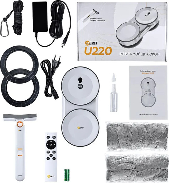 Изображение товара Робот-мойщик окон Даджет U220 Kit FB0352