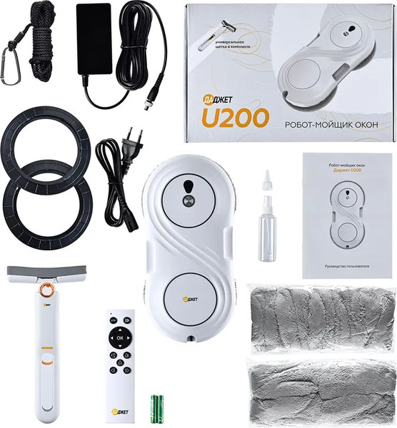 Изображение товара Робот-мойщик окон Даджет U200 Kit FB0351