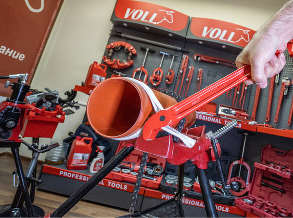 Изображение товара Гаечный ключ VOLL Для труб до 8" 5.00308