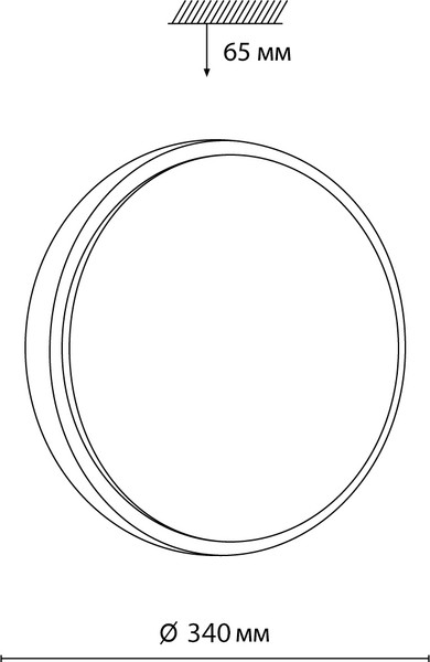 Изображение товара Потолочный светильник Sonex Losta 7607/CLN