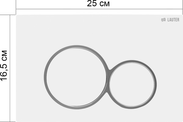 Изображение товара Унитаз подвесной с инсталляцией Lauter Nuremberg 21811B + 21901001 (черный, с кнопкой 219702E белый)