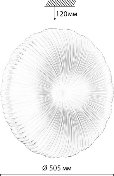 Изображение товара Потолочный светильник Sonex Anix 7678/ELN