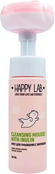 Изображение товара Пенка для умывания Happy Lab Мусс с инулином для всех типов кожи (150мл)