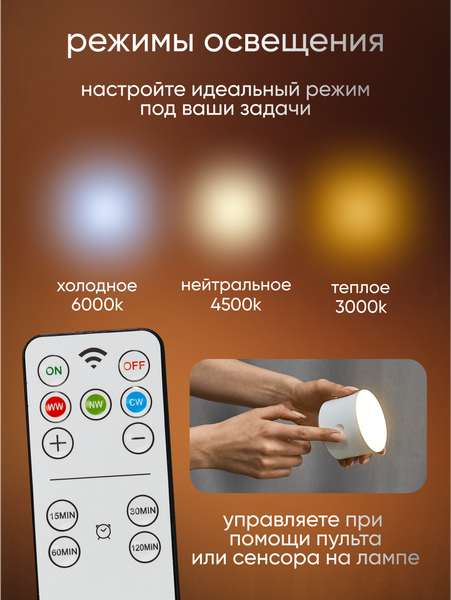 Изображение товара Настольная лампа Solmax&Home SM43009 (белый)