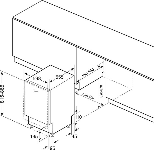 Изображение товара Посудомоечная машина Krona Garda 60 BI V2 KRDW015 / КА-00010306