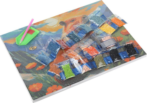 Изображение товара Набор алмазной вышивки MultiArt Капибара / AM30X40-129506