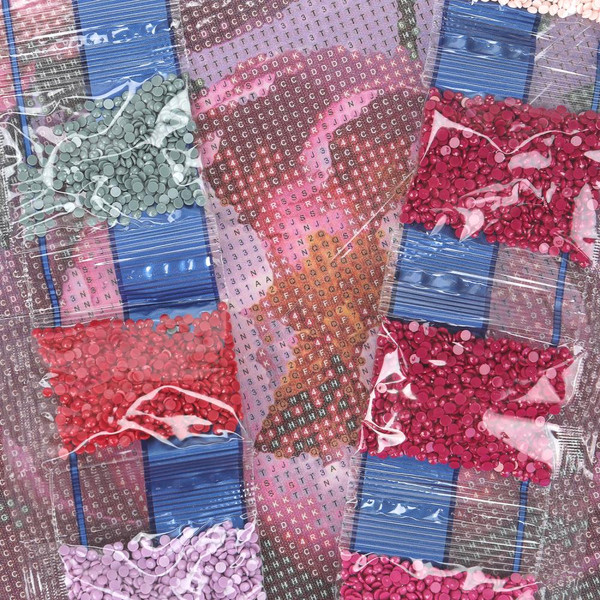 Изображение товара Набор алмазной вышивки MultiArt Пионы / AM30X40-131145