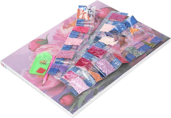 Изображение товара Набор алмазной вышивки MultiArt Пионы / AM30X40-131145