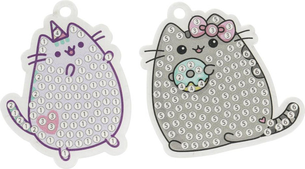 Изображение товара Набор алмазной вышивки MultiArt Брелоки Пушин / BR-129744-PUSH