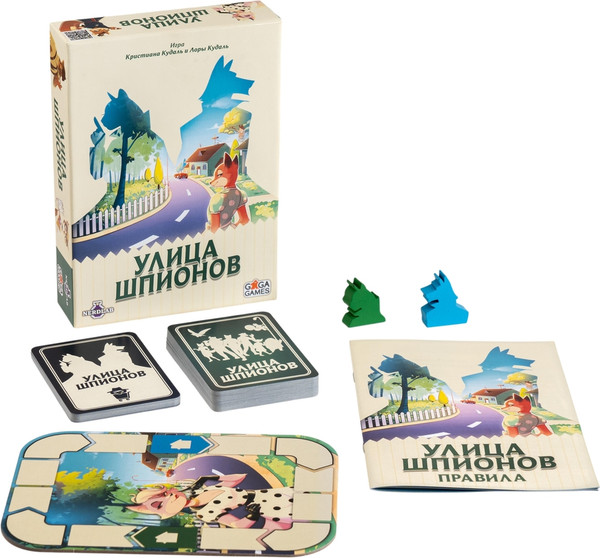 Изображение товара Настольная игра GaGa Улица шпионов / GG708