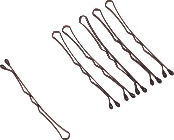 Изображение товара Набор заколок-невидимок для волос Dewal CL154 (500г, коричневый)