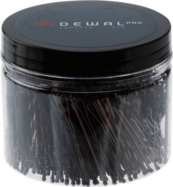 Изображение товара Набор заколок-невидимок для волос Dewal CL154 (500г, коричневый)