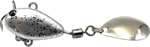 Изображение товара Тейл-спиннер UF-Studio Hurricane 35гр silver glitter / H35Sg