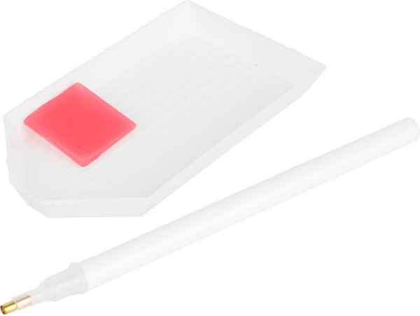 Изображение товара Набор алмазной вышивки MultiArt Браслеты Сердечки / AMBR-130435