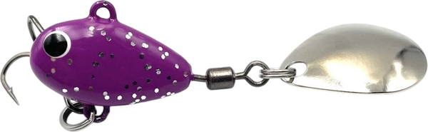 Изображение товара Тейл-спиннер UF-Studio Hurricane 35гр violet glitter / H35Vg