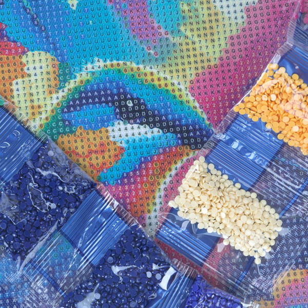 Изображение товара Набор алмазной вышивки MultiArt Колибри / AM22X30- 131139