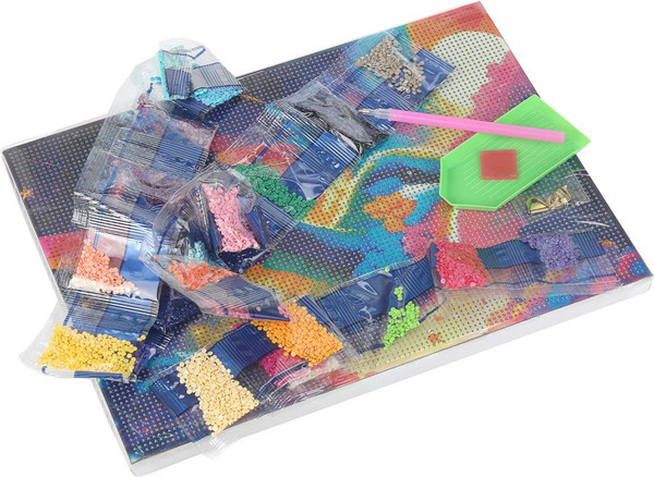 Изображение товара Набор алмазной вышивки MultiArt Колибри / AM22X30- 131139