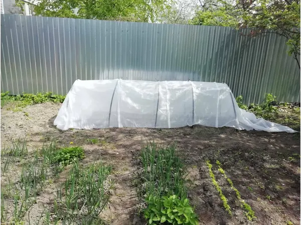 Изображение товара Парник ЧЗМ Дачник LUX 3701 (с колышками и клипсами, 4.5м)