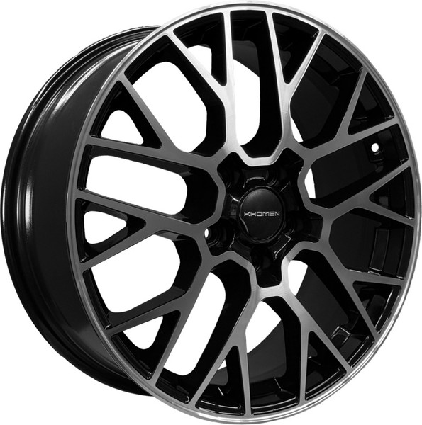 Изображение товара Литой диск Khomen KHW1818 Evolute i-SPACE/i-JOY 18x7" 5x110мм DIA 67.1мм ET 35мм (Black FP)