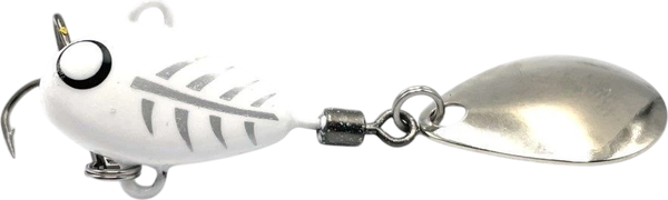 Изображение товара Тейл-спиннер UF-Studio Hurricane 21гр white ghost / H21Wghost