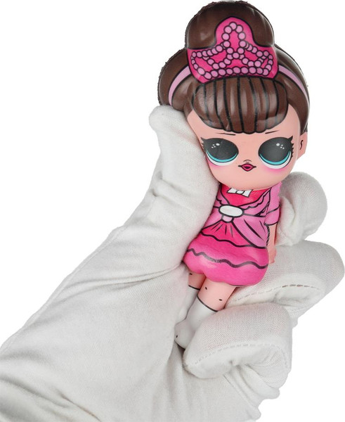 Изображение товара Игрушка антистресс СуперЖим Девочка в розовом платье JN-SFP02-LRU