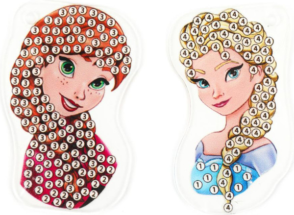 Изображение товара Набор алмазной вышивки MultiArt Брелоки Снежная принцесса / DIAKEYPRINC-126498