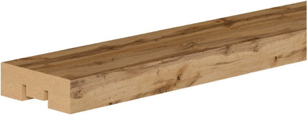 Изображение товара Рейка интерьерная STELLA МДФ Бриона Light Пекан (2700x40x16)