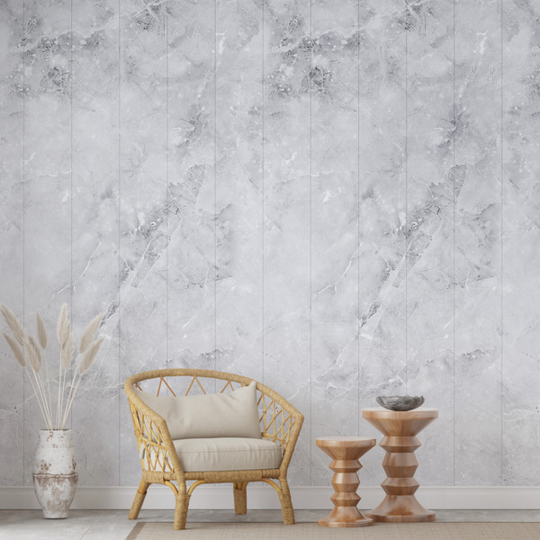 Изображение товара Панель МДФ STELLA Classic Premium Бетон Аляска (2700x200x6)