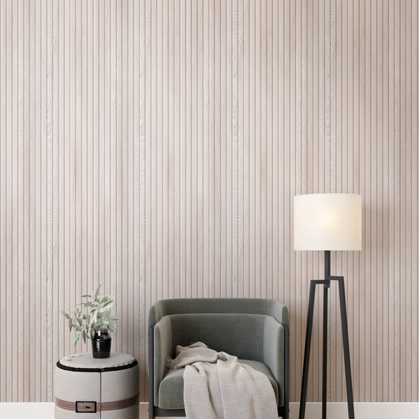 Изображение товара Профиль для стеновой панели STELLA Финиш МДФ Beats Light Ясень Айвори (2700x77x16)