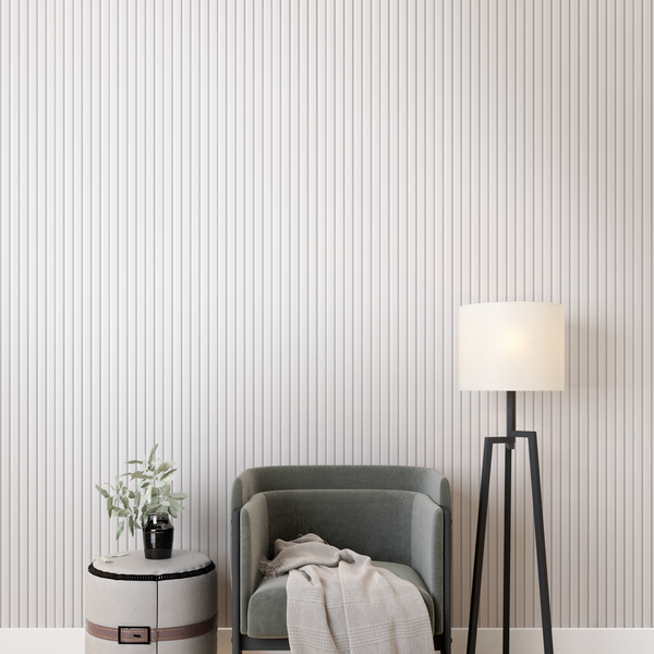 Изображение товара Профиль для стеновой панели STELLA Финиш МДФ Beats Standart Белый (2700x77x16)