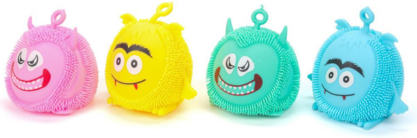 Изображение товара Сквиш СуперЖим Ежик рожица с глазами YM-HB02-RU