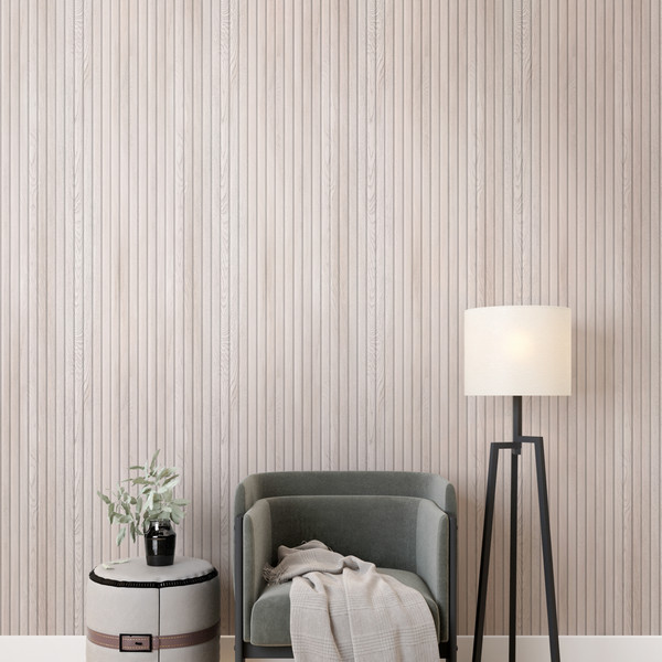 Изображение товара Профиль для стеновой панели STELLA Старт МДФ Beats Light Ясень Айвори (2700x66.5x16)