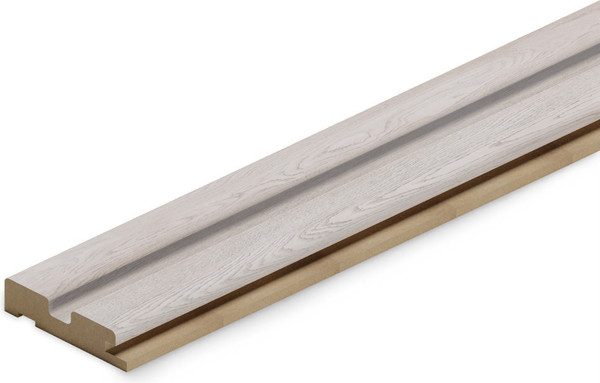 Изображение товара Профиль для стеновой панели STELLA Старт МДФ Beats Light Ясень Айвори (2700x66.5x16)