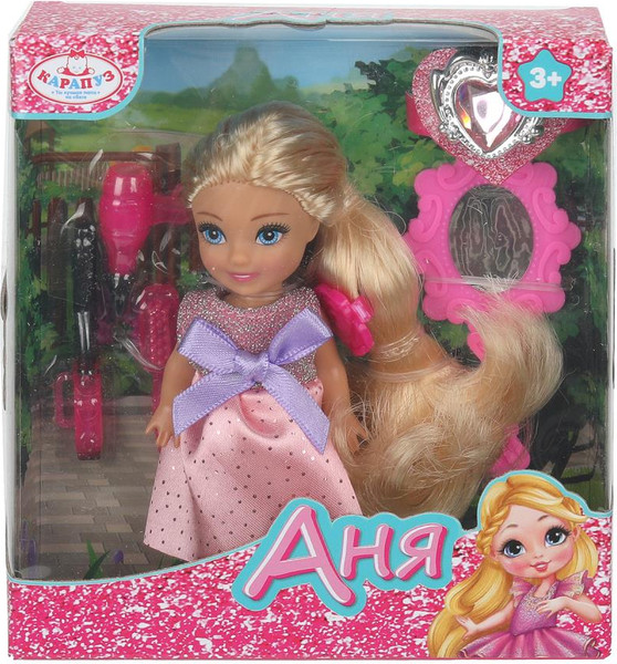 Изображение товара Кукла с аксессуарами Карапуз Аня / ANNA-SET1-BB