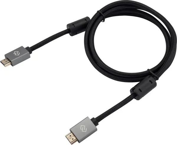 Изображение товара Кабель Digma D-HDMI-2FF-V2.0-1.5M (1.5м, черный)