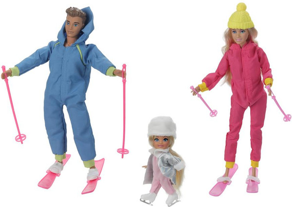 Изображение товара Набор кукол Карапуз София, Алекс, дочь / SET1-SA-BB-WOD