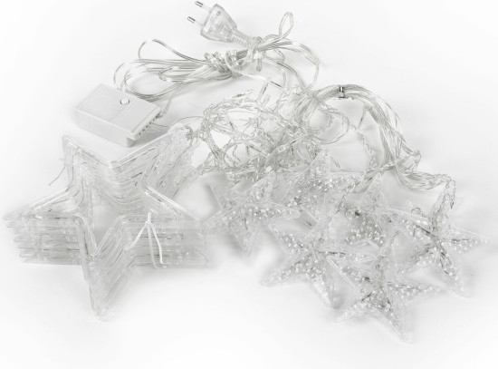 Изображение товара Светодиодная бахрома Золотая сказка Звезды / 56802 (5м, многоцветная)