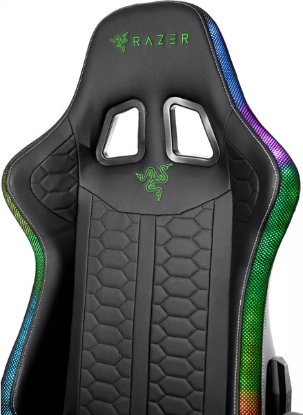 Изображение товара Кресло геймерское Jiqiao Razer G3037A (с подстветкой и вибромассажем)