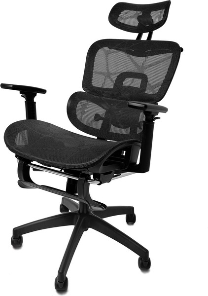 Изображение товара Кресло офисное Jiqiao R8014-ЧЧ (черный)