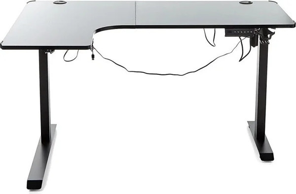 Изображение товара Геймерский стол Jiqiao H1109A левый угол (черный)