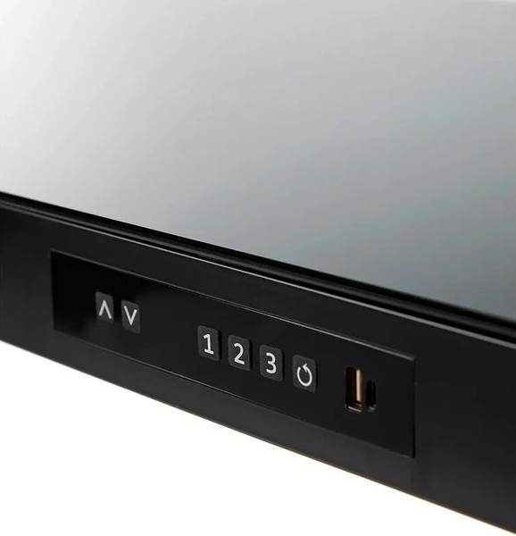 Изображение товара Геймерский стол Jiqiao H1106 прямой (черный)