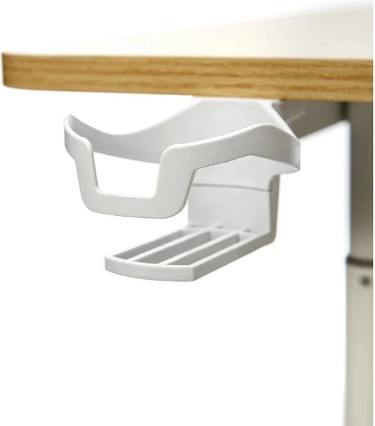 Изображение товара Геймерский стол Jiqiao Н1102 прямой (коричневый/белый)