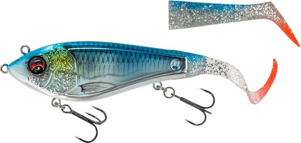 Изображение товара Воблер Savage Gear Deviator Tail 16.5cm 48g Ss Blue Chrome / 1625309