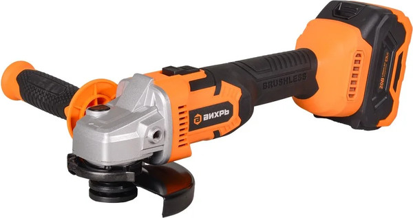 Изображение товара Угловая шлифовальная машина Вихрь АУШМ-125/20Li-R (72/12/47)