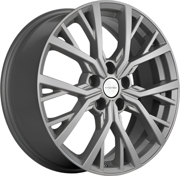 Литой диск Khomen KHW1806 Changan/Geely/Lexus 18x7" 5x114.3мм DIA 60.1мм ET 45мм (F-Silver) — фото 3