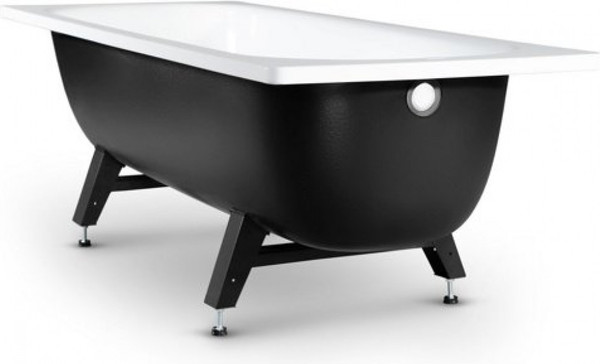 Изображение товара Ванна стальная ВИЗ Reimar 140x70x40 (белая орхидея)