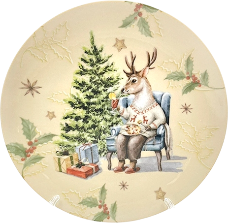 Изображение товара Тарелка столовая обеденная Добруш Универсал / 3С1899Ф34